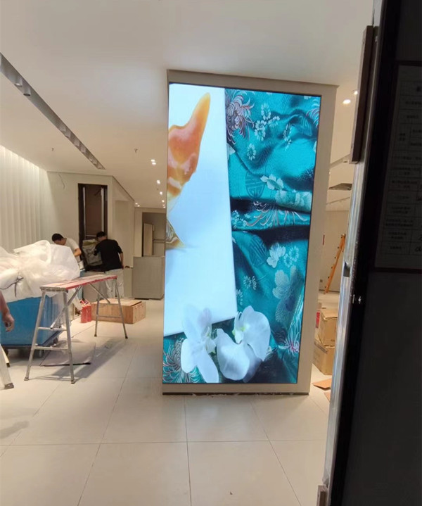 长岛商场门店转角LED显示屏